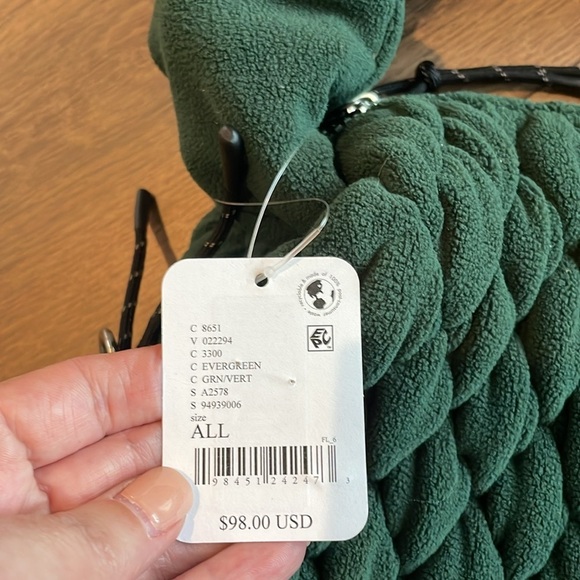 Free People Pucker Up Fleece Carryall Tote - Picture 3 of 9